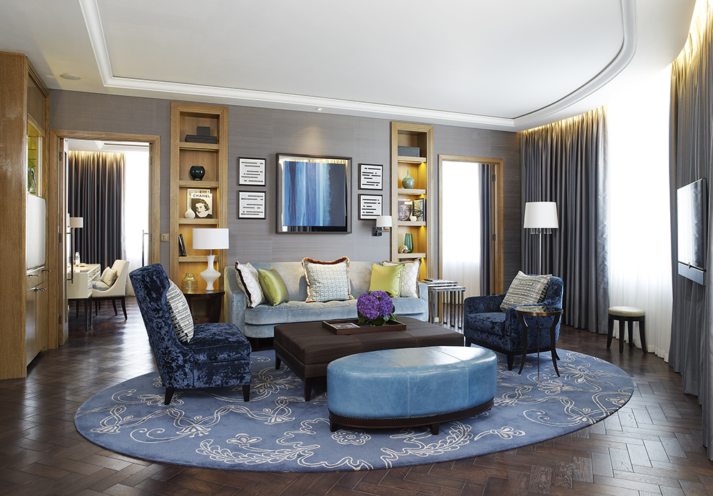 River Suite living room Corinthia Hotel London - Copy