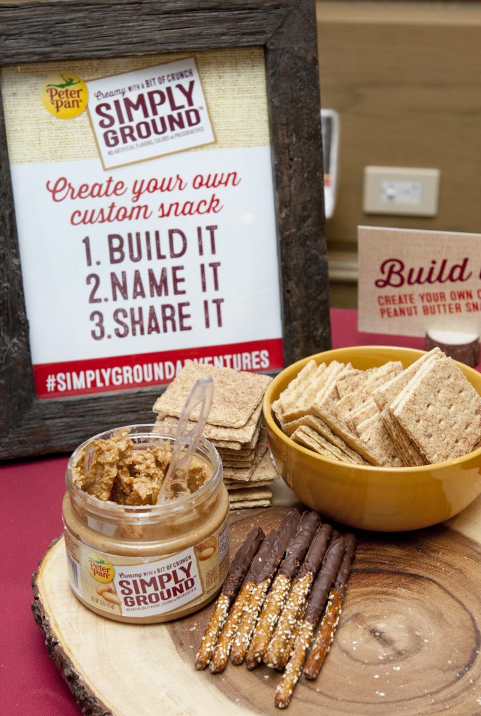 Peter Pan Simply Ground Peanut Butter display (Photo Credit: Jonathan Breton Photography)