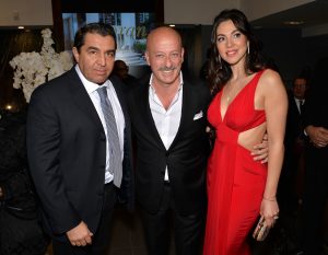 Ambassador Paolo Zampolli, Domenico Vacca and Eleonora Pieroni