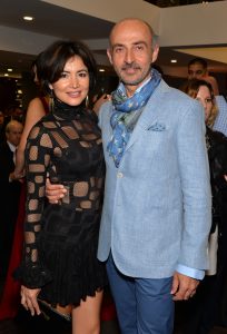 Lorena Toub (L) and Shaun Toub