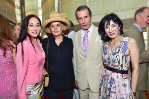 Lucia Hwong Gordon, Ann Rapp, Roy Kean, Patricia Shiah ©Patrick McMullan